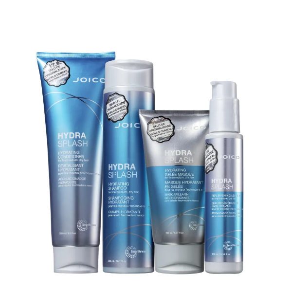 Joico Hydra Splash Smart Release - Shampoo 300ml+Condicionador 250ml+Mascara 150ml+Leave-in 100ml ÚNICO 1