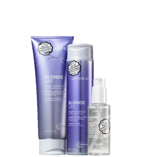 Joico Blonde Life Violet Duo Home Care e Oleo Capilar ÚNICO 6