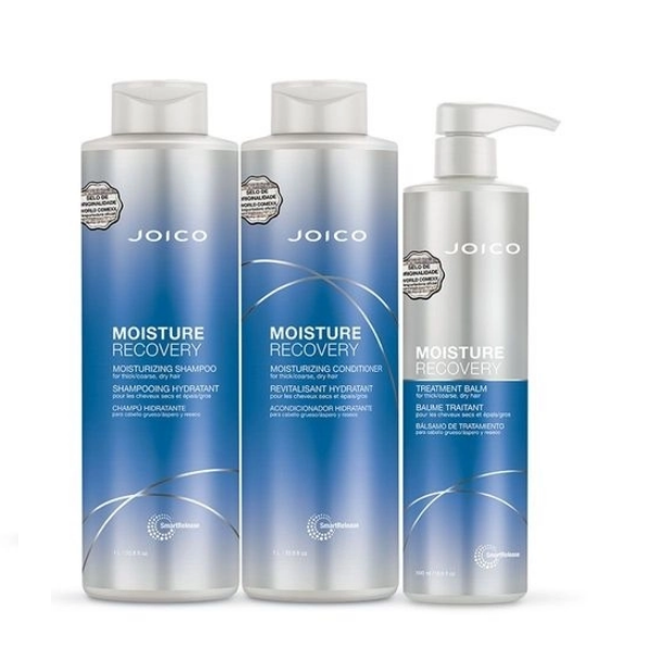 Joico Moisture Recovery Shampoo+Condicionador 1L+Mascara 500ml ÚNICO 3