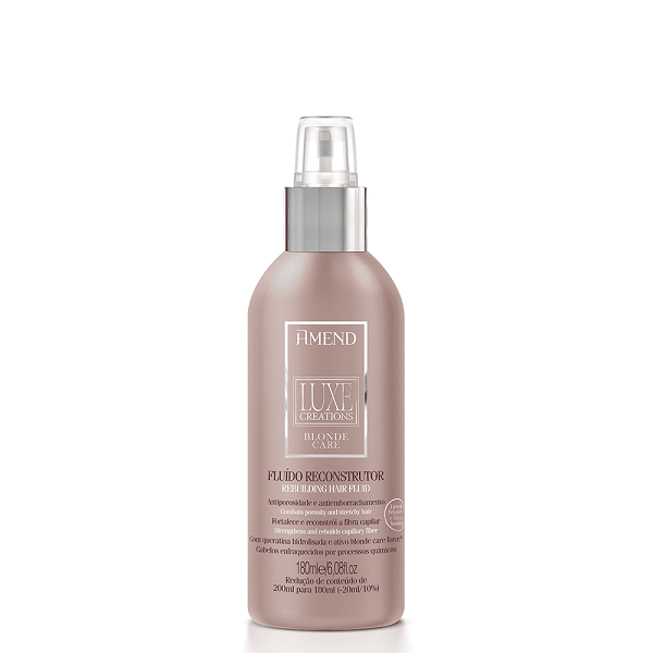 Amend Luxe Creations Blonde Care Fluido Reconstrutor 180ml 180ml 1