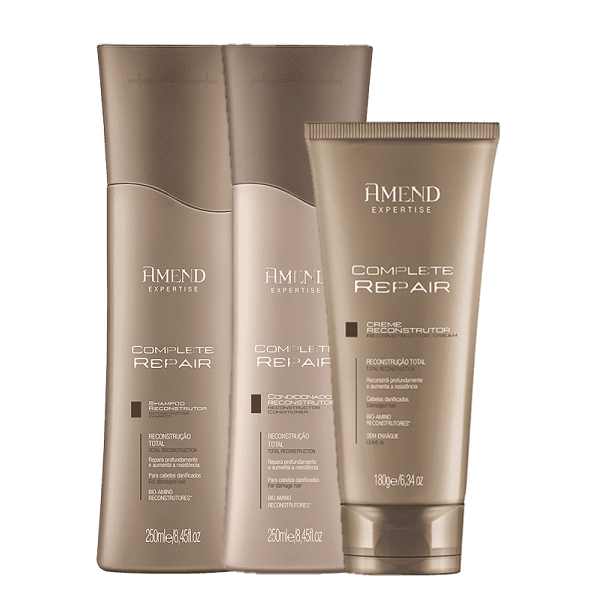 Amend Complete Repair Reconstrutor Duo 250ml e Leave-in 180g ÚNICO 6