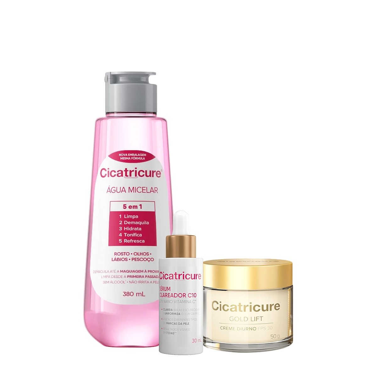 Kit Cicatricure Pele Anti-Idade (3 Produtos) ÚNICO 1