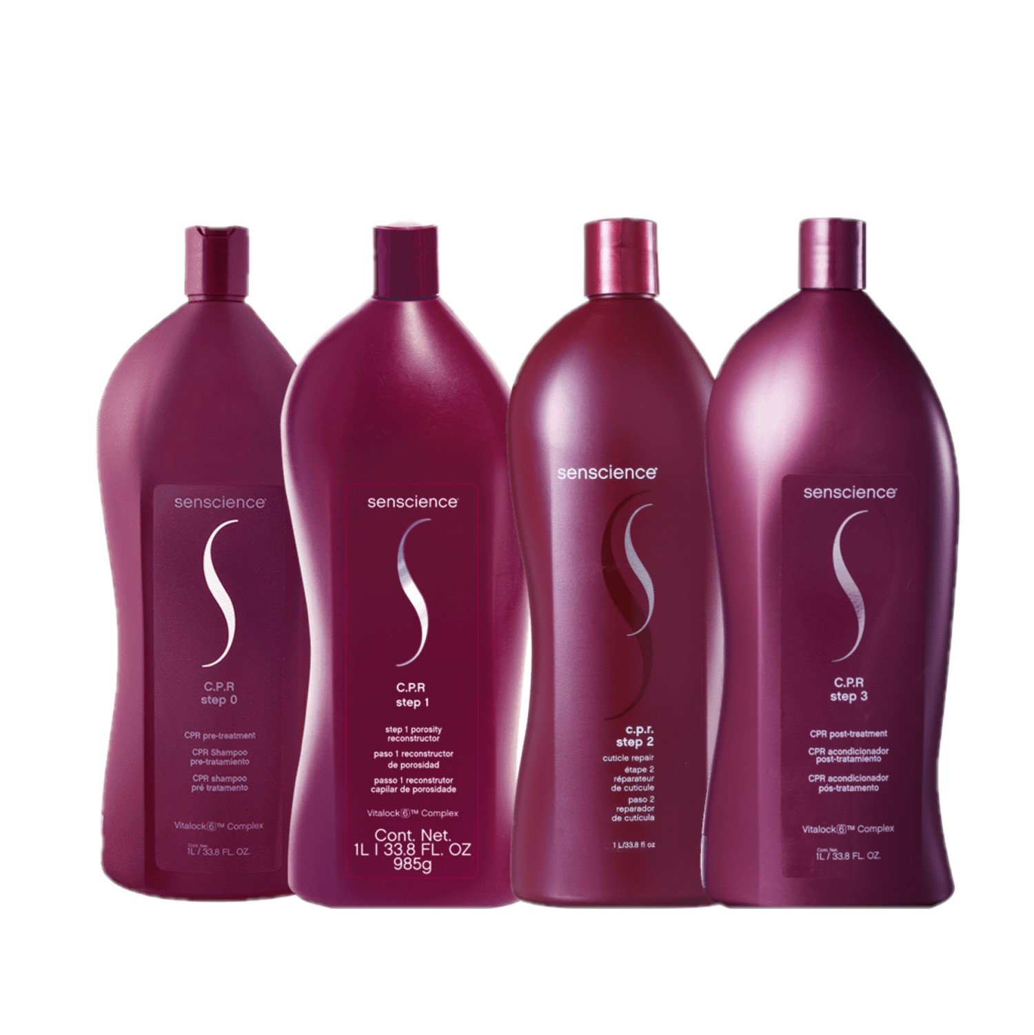 Kit Senscience C.P.R. Step Completo (4 produtos) ÚNICO 1