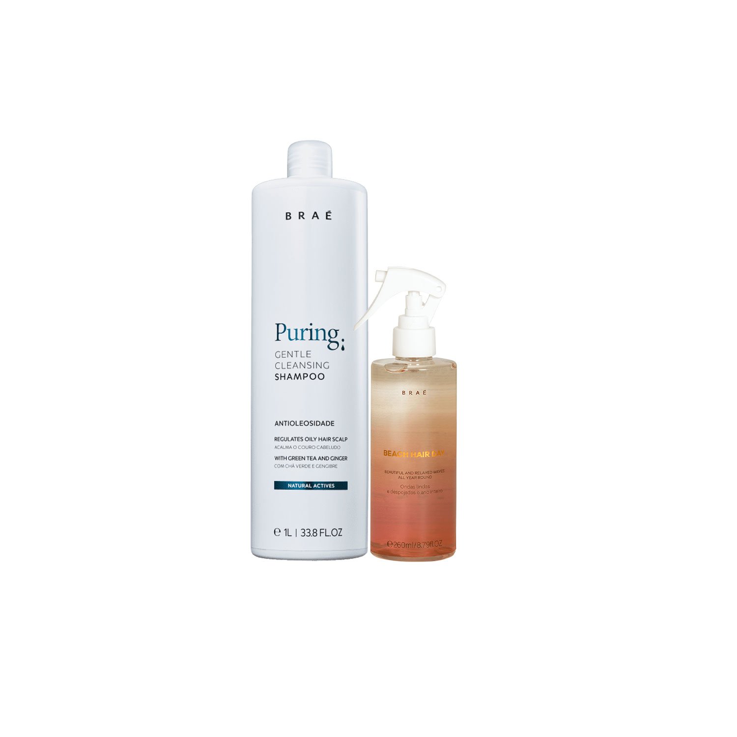 Kit BRAE Puring Salon Beach Hair (2 produtos)