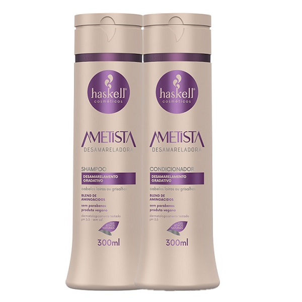 Haskell Ametista Desamarelador Duo 300ml 300ml 5