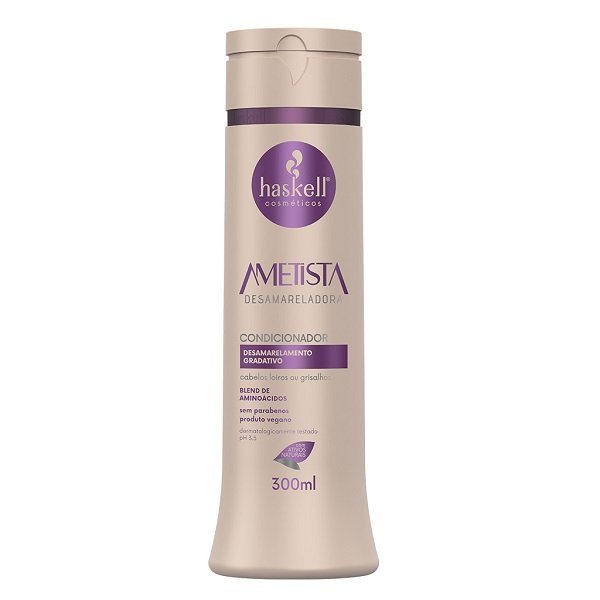 Haskell Ametista Desamarelador Duo 300ml e Fluido 120ml ÚNICO 7