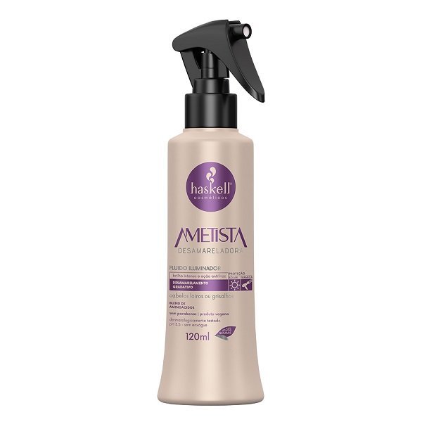 Haskell Ametista Desamarelador Duo 300ml e Fluido 120ml ÚNICO 9