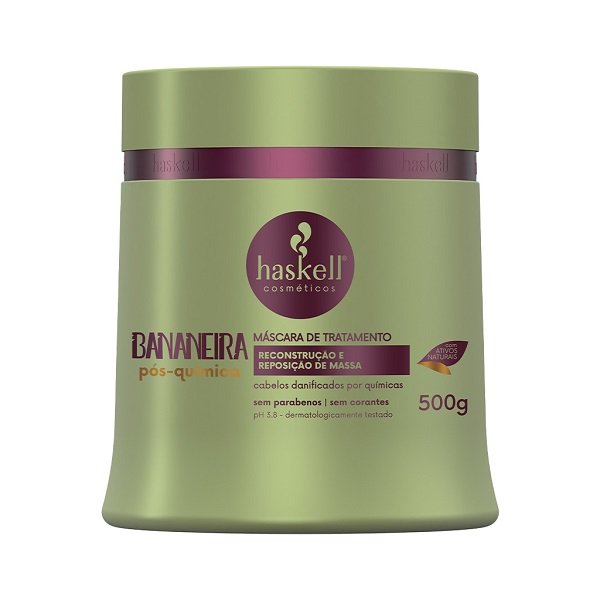 Haskell Bananeira Duo 300ml e Mascara 500g ÚNICO 4