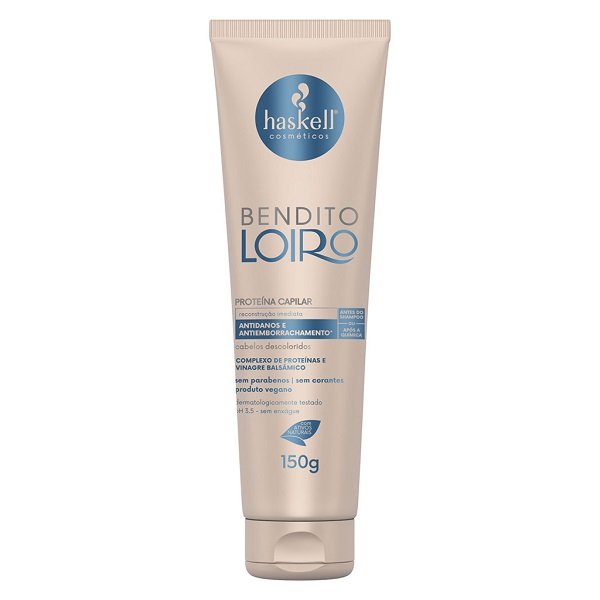 Haskell Bendito Loiro Proteina Capilar 150g 150g 3