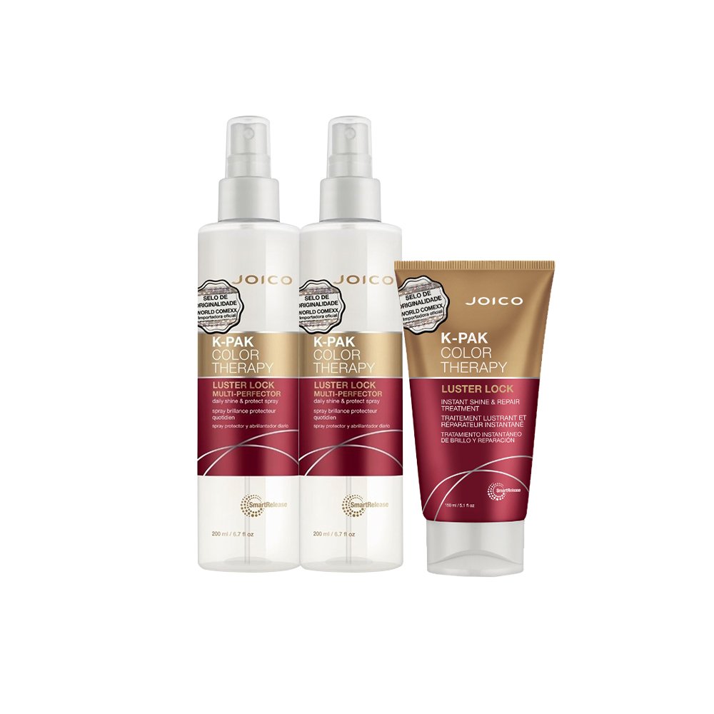 Kit Joico K-Pak Color Therapy Mais Brilho  (3 produtos) ÚNICO 3