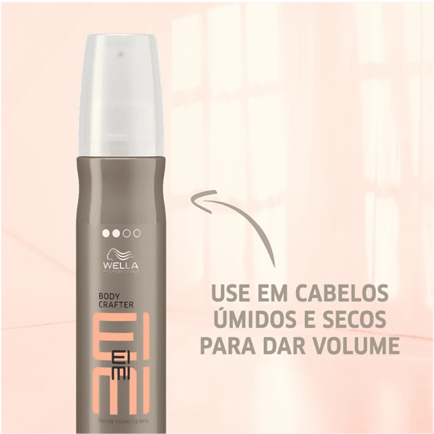 Kit Wella Professionals EIMI Body Crafter - Spray de Volume 150 ml  (3 unidades)