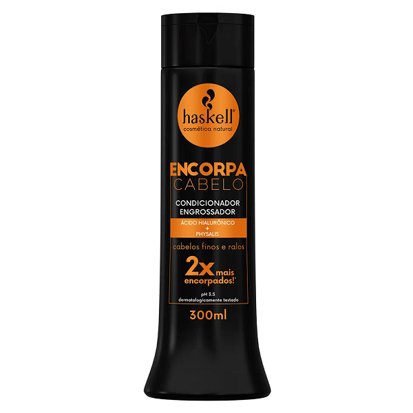 Haskell Encorpa Cabelo Duo 300ml Mascara 300g e Pomada Modeladora 150g ÚNICO 8