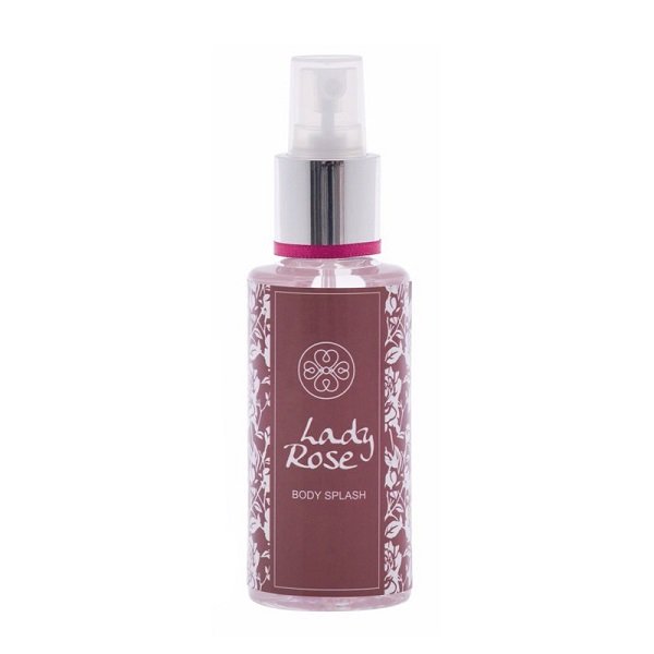 Body Splash e Sais de Banho Kit Lady Rose Flora Vie ÚNICO 5