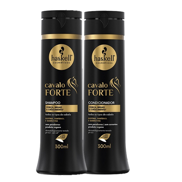 Kit Haskell Cavalo Forte Duo 300ml ÚNICO 5