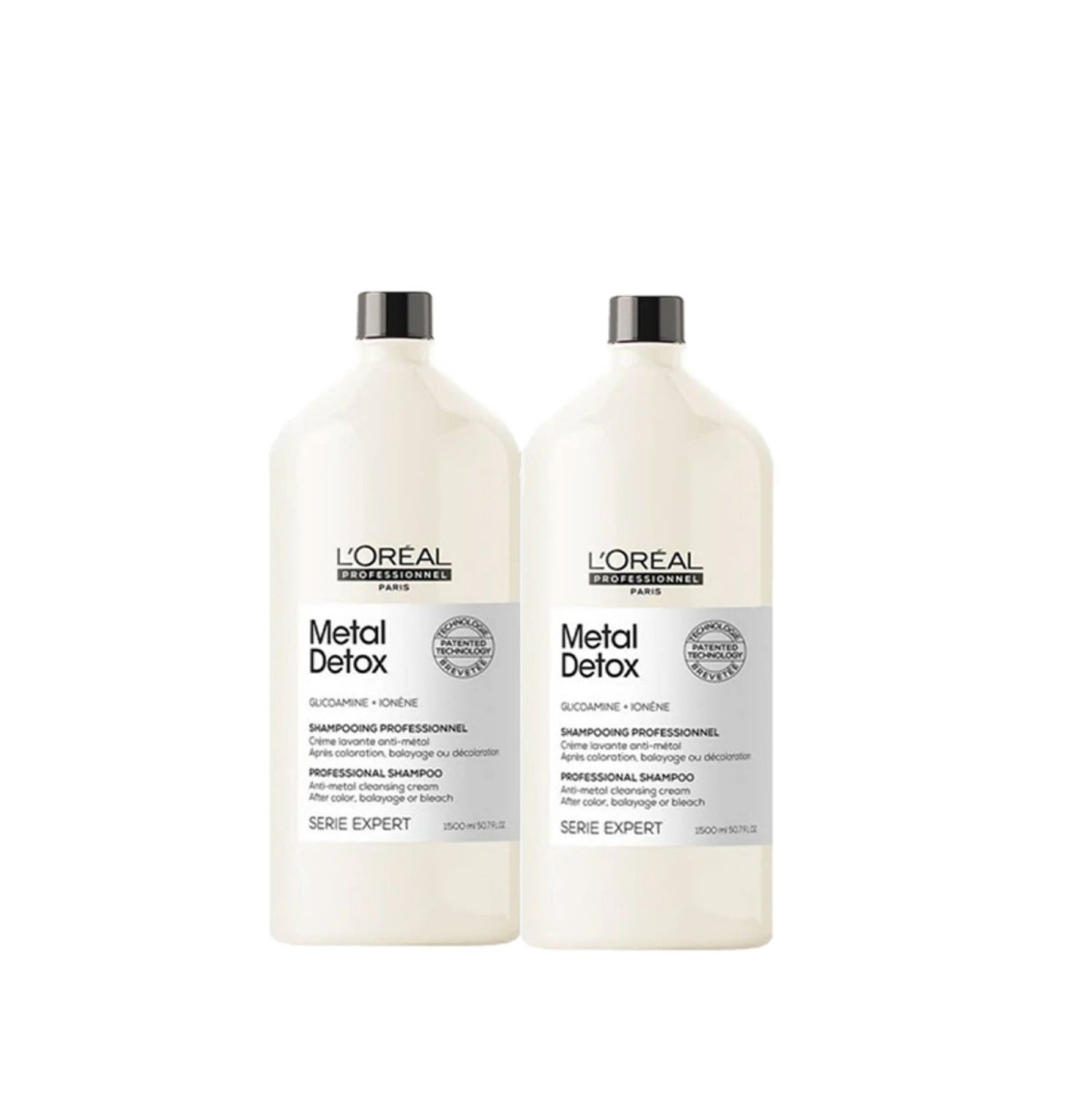 Kit LOreal Professionnel Metal Detox - Shampoo 1,5L (2 unidades)