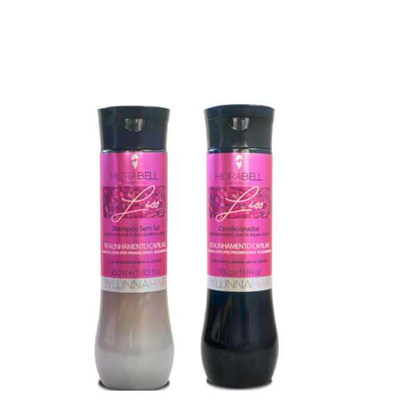 Hidrabell Liss - Shampoo 350ml+Condicionador 330g ÚNICO 1