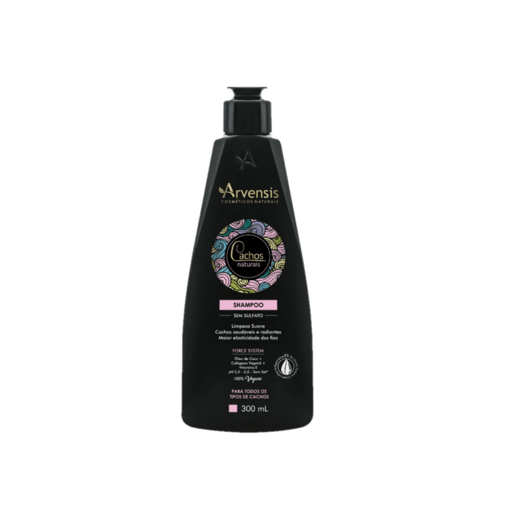 Kit Arvensis Cachos Naturais - Shampoo 300ml (2 unidades) ÚNICO 2