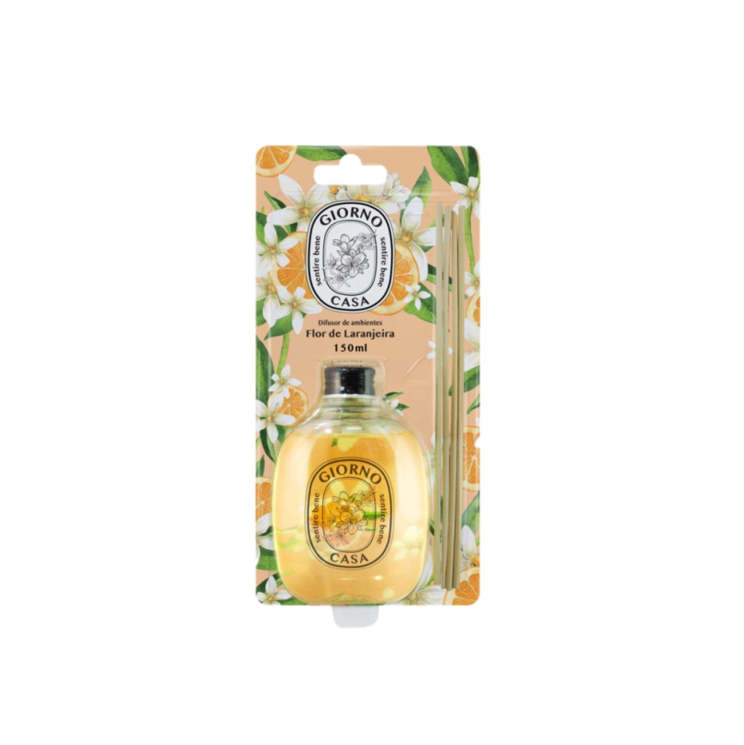 Giorno Casa Sentire Bene Flor de Laranjeira - Difusor de Ambientes 150ml 150ml 1