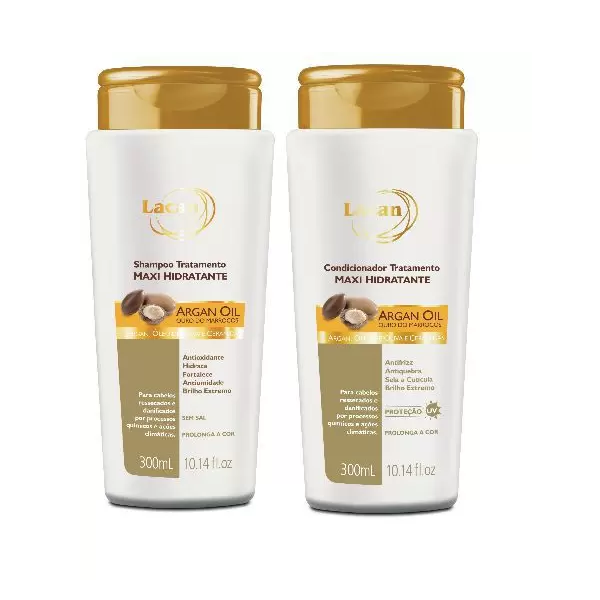 Lacan Argan Oil Duo 300ml 2 Produtos ÚNICO 3