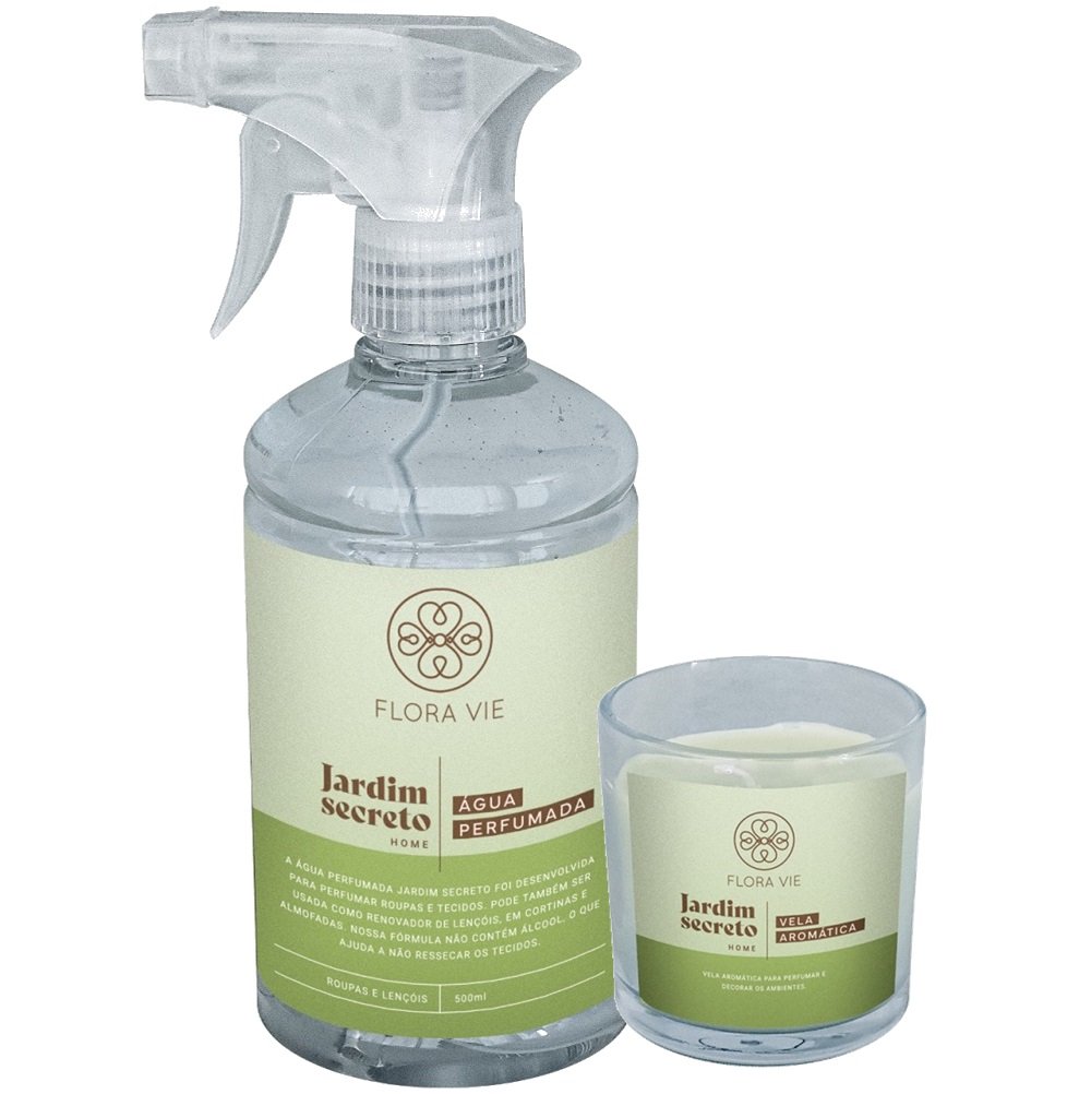 Kit Flora Vie Jardim Secreto Aromatizado (2 Produtos)