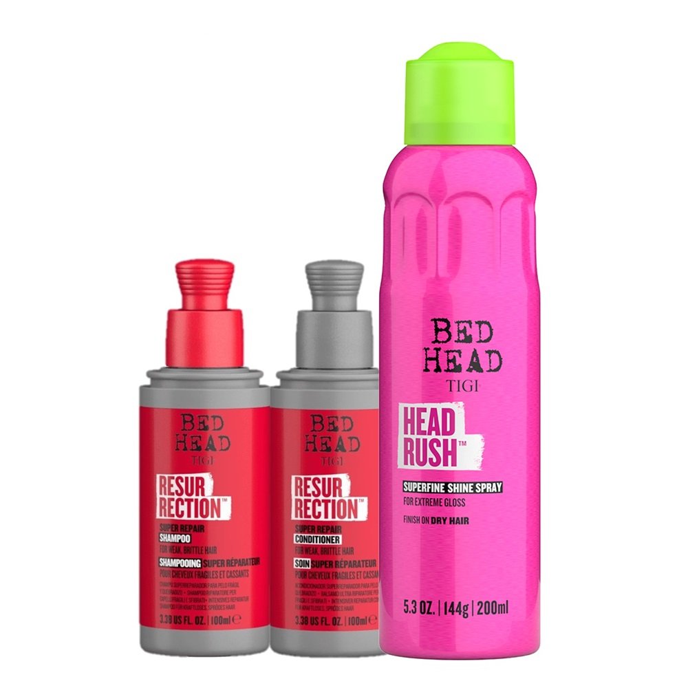 Kit TIGI Bed Head Resurrection Head Rush MINI (3 Produtos) ÚNICO 6