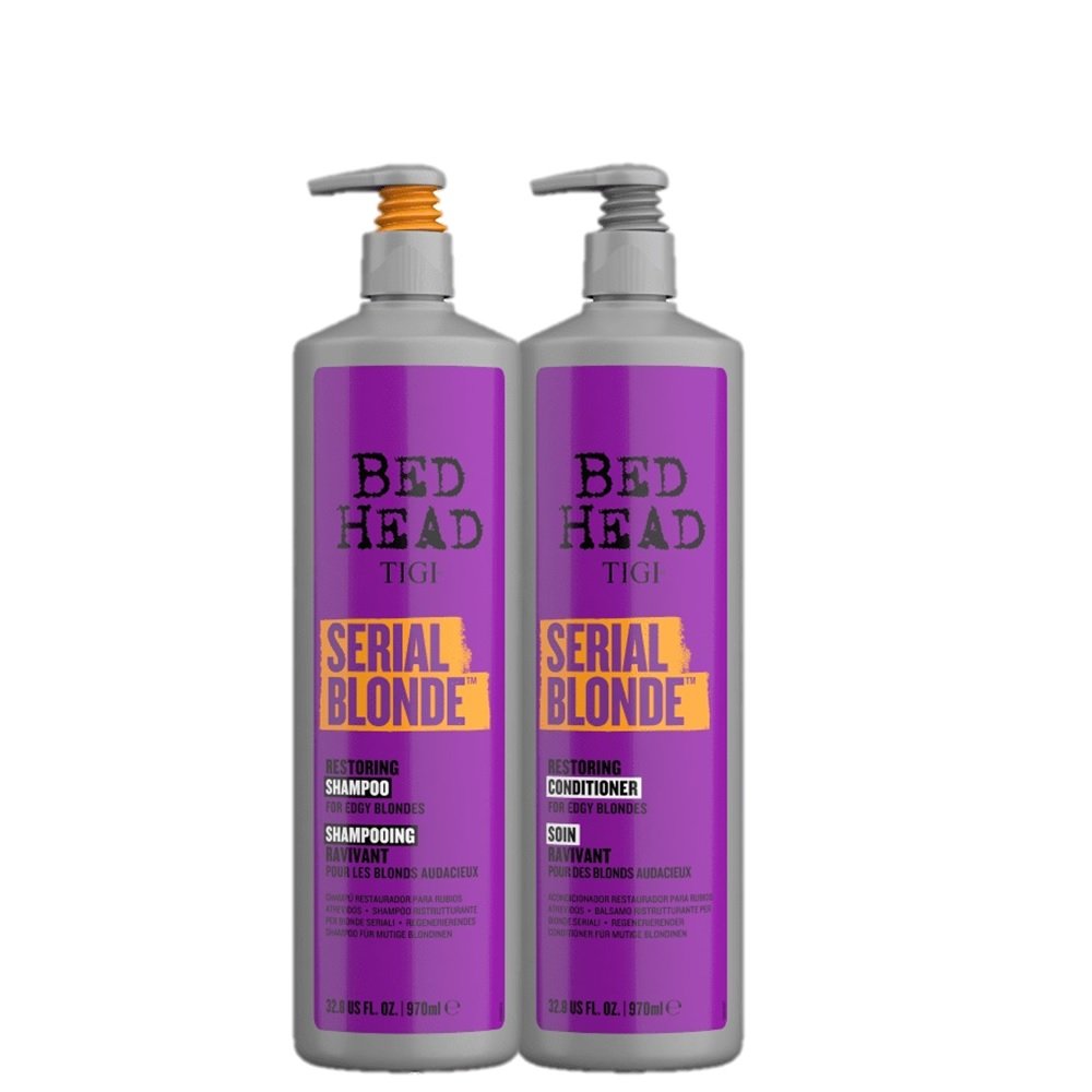 Kit TIGI Bed Head Serial Blonde Duo Salon (2 Produtos) ÚNICO 7