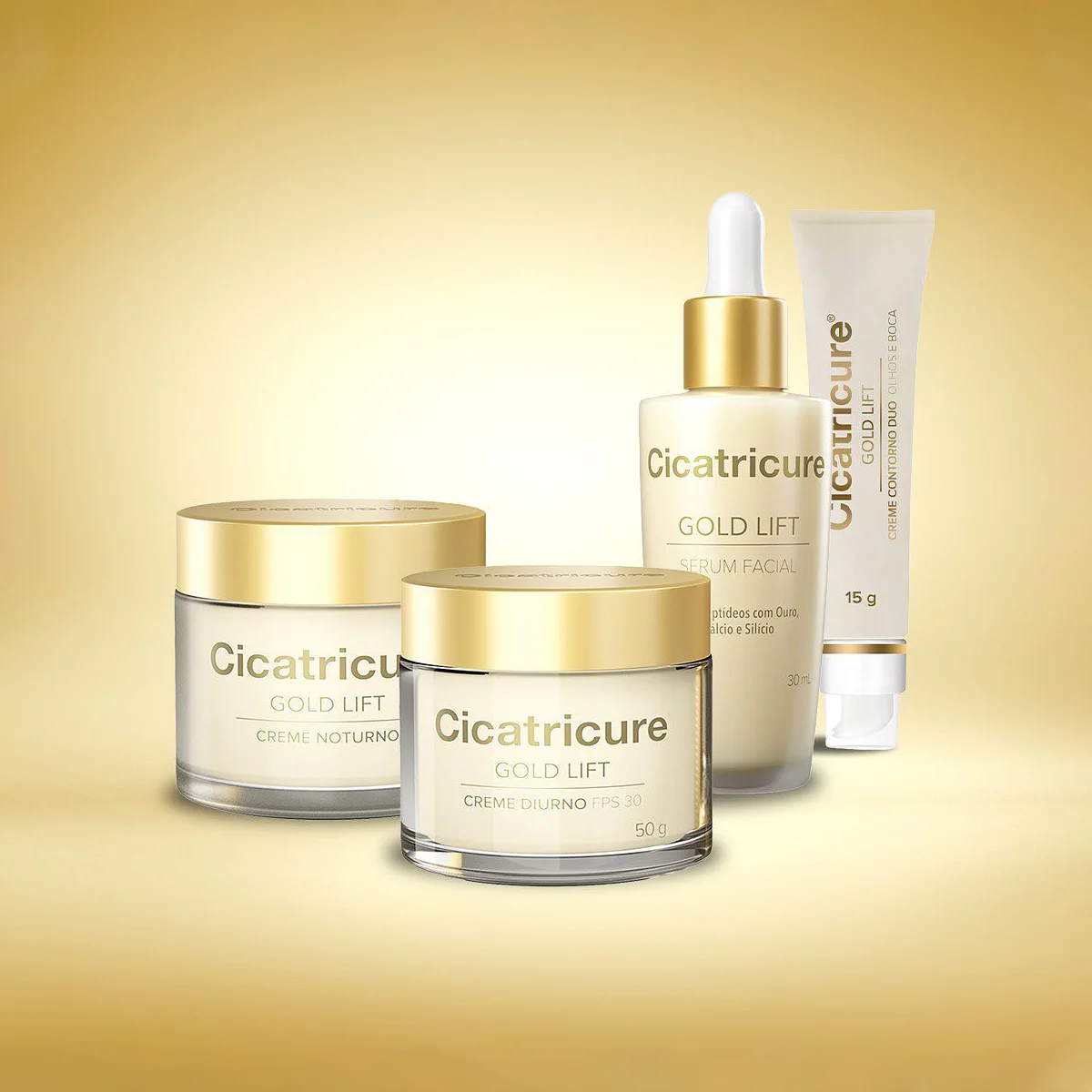 Kit Cicatricure Gold Lift Demaquilante Serum (4 produtos) ÚNICO 5