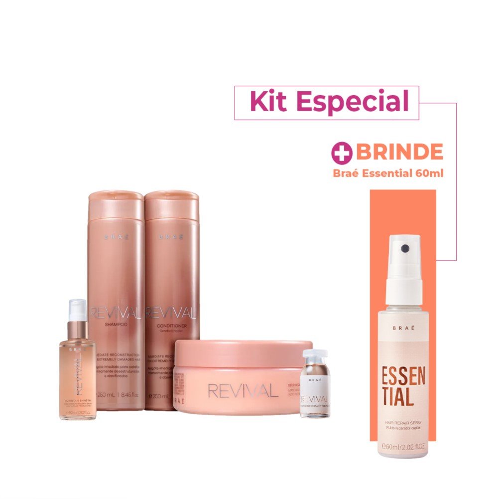 Kit Brae Revival Super Tratamento Especial  (6 Produtos)
