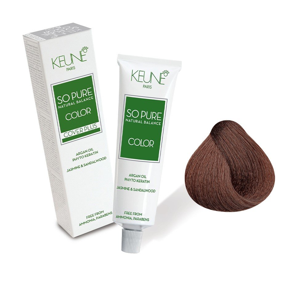 Keune So Pure Color 6.00 Cover Plus - Coloracao 60ml Cor 6.00 Cover Plus 2