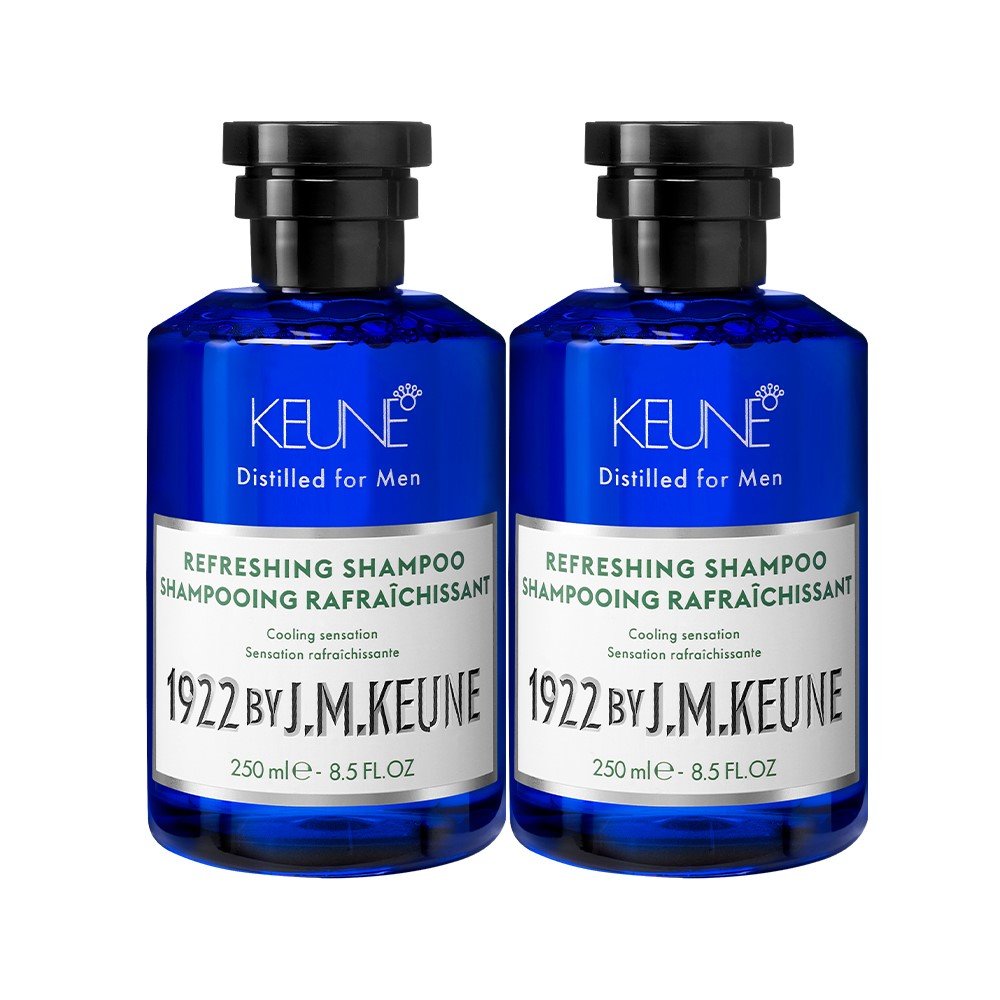 Kit Keune 1922 By J.M. Refreshing  Shampoo Neutro Masculino 250ml (2 unidades)