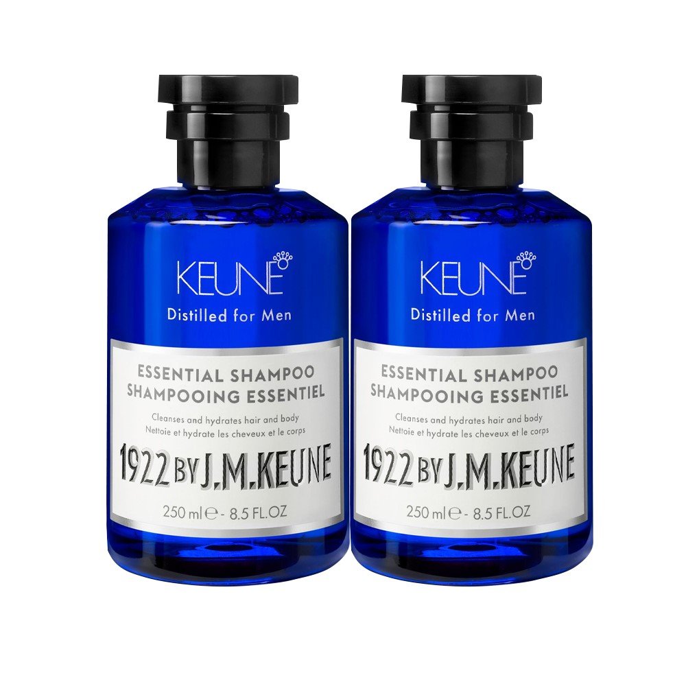 Kit Keune 1922 By J.M. Essential  Shampoo Barba e Corpo 250ml (2 unidades)