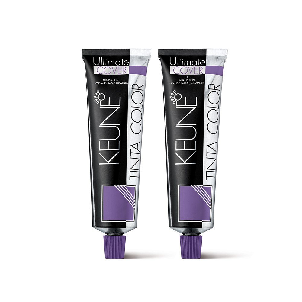 Kit Keune Tinta Color Ultimate Cover 8.00 Loiro Claro - Coloracao 60ml (2 unidades) ÚNICO 1