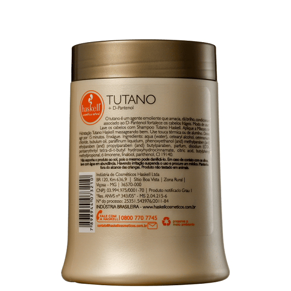 Haskell Tutano Mascara de Hidratacao 500g 500g 2