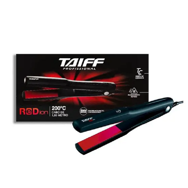 Chapinha de Cabelo Taiff - Elegance Red Ion 200C Bivolt Bivolt 4