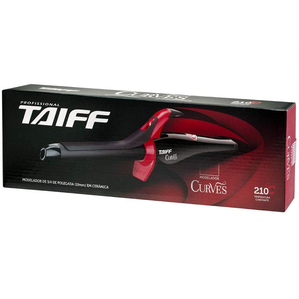 Taiff Modelador De Cachos Curves 3/4 (19mm) Bivolt Bivolt 3