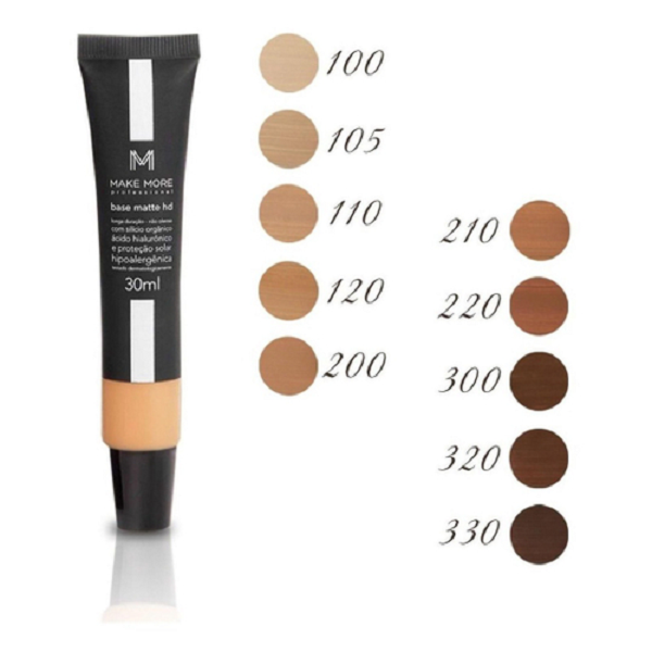 Make More Base Hd Cor 200 30ml Bege