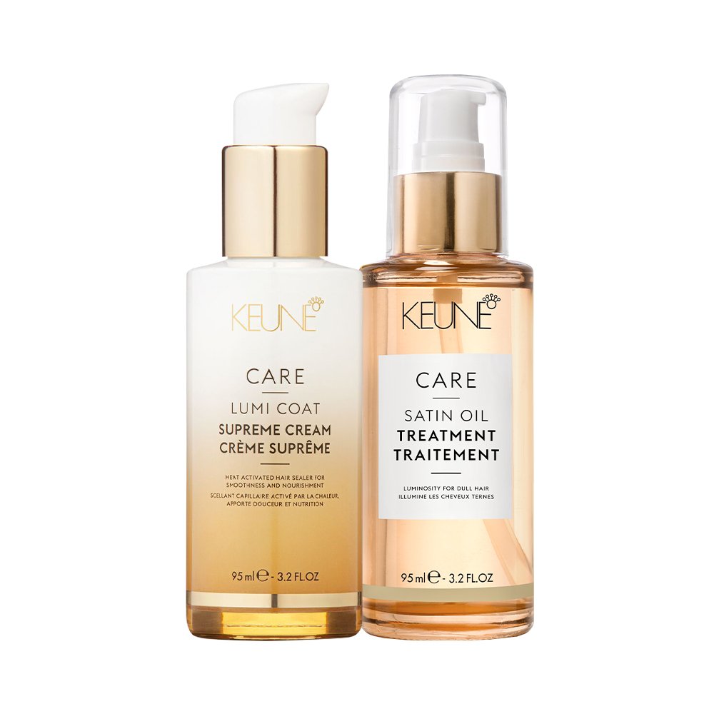 Kit Keune Satin Oil Lumi Coat Supreme Cream (2 produtos) ÚNICO 1