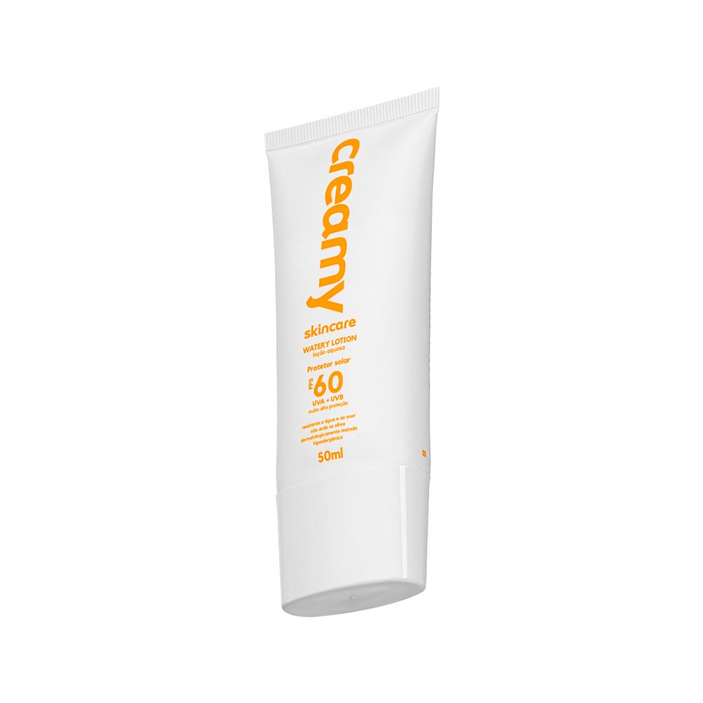 Kit Creamy Skincare Protetor Solar Facial FPS 60 Glicolico (2 produtos) Único 2