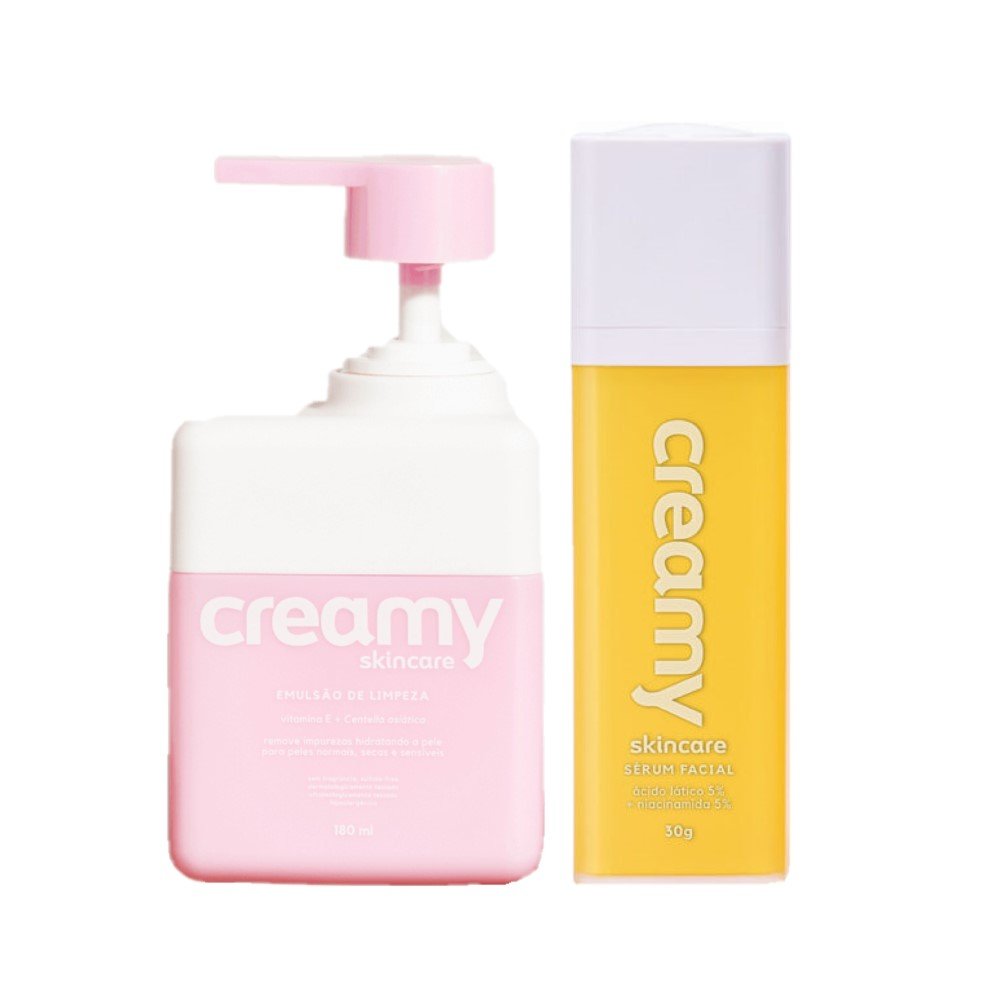Kit Creamy Skincare Emulsao de Limpeza Latico (2 produtos) ÚNICO 1