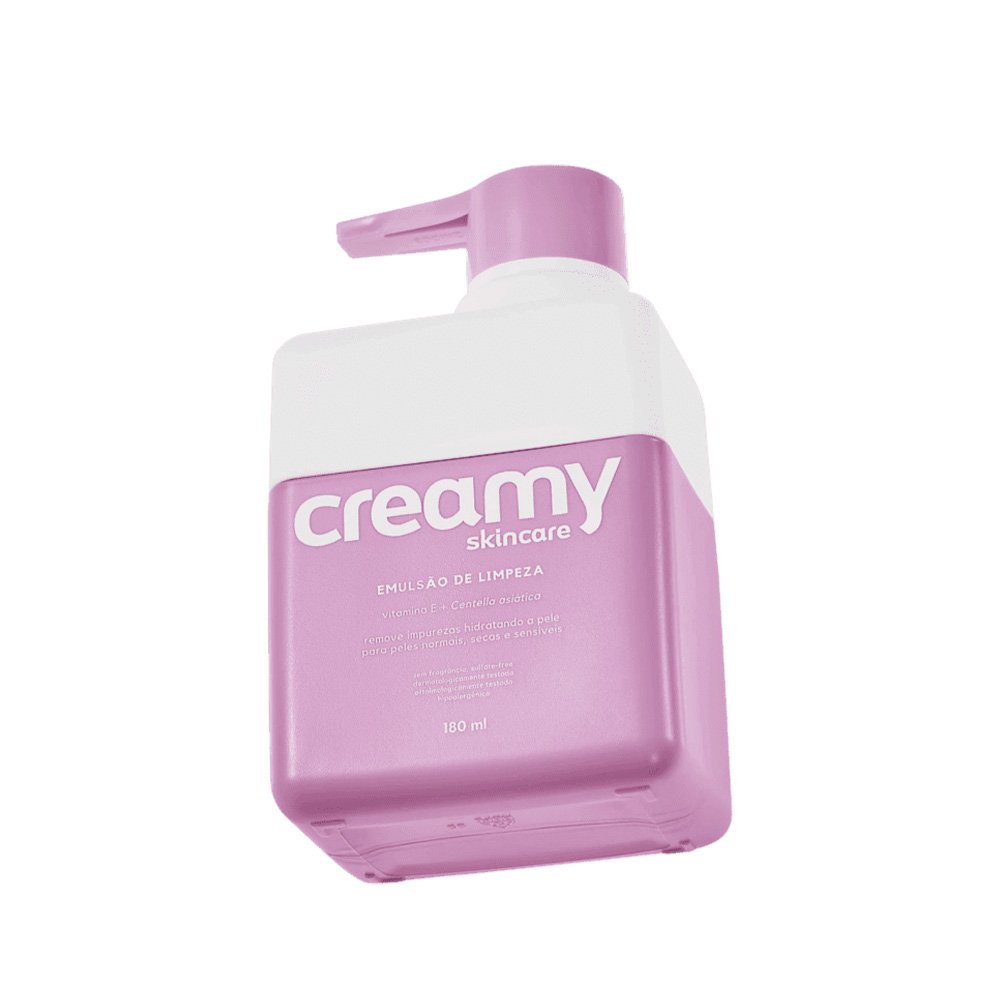 Kit Creamy Skincare Emulsao de Limpeza Latico (2 produtos) ÚNICO 3