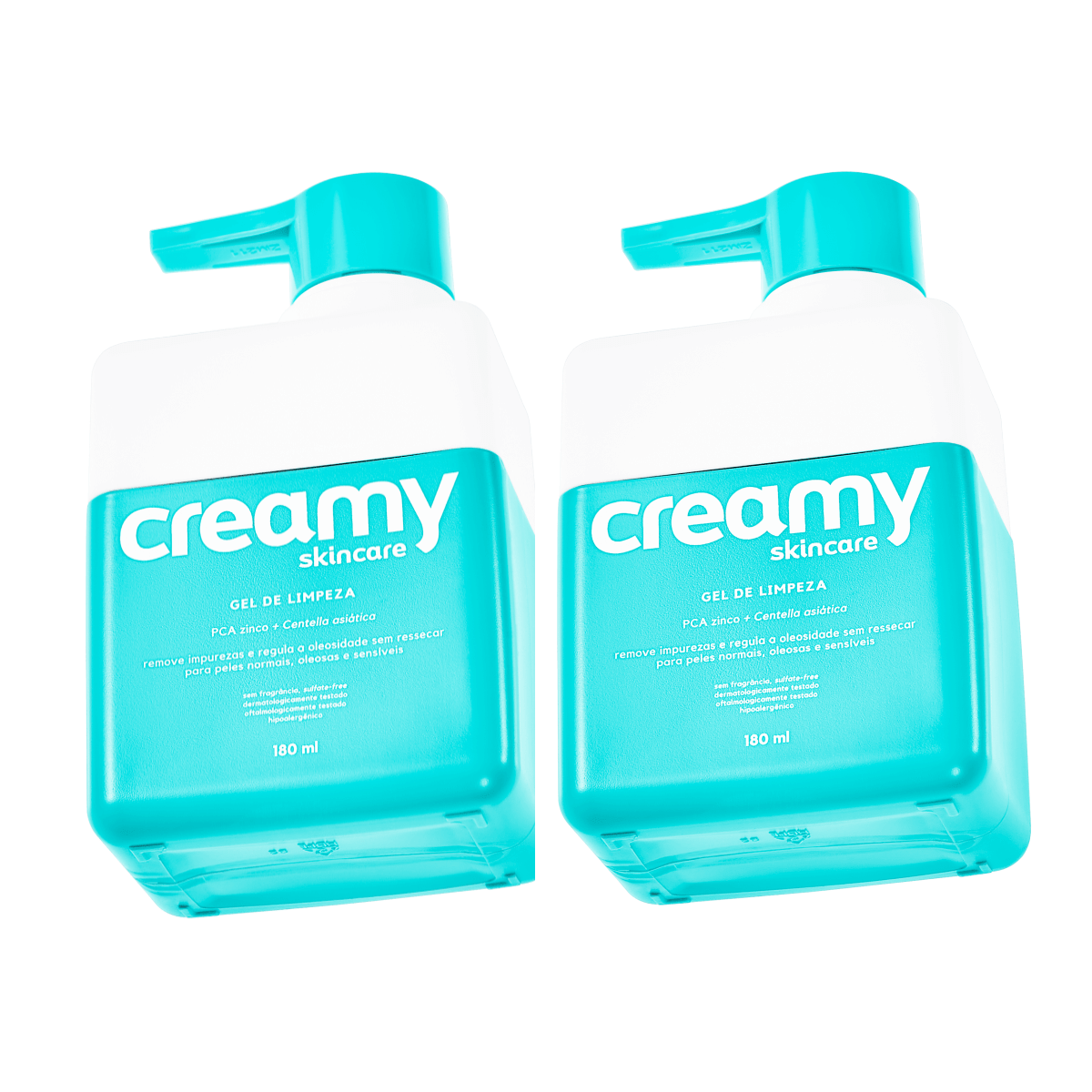 Kit Creamy Skincare - Gel de Limpeza 180ml (2 produtos) ÚNICO 1