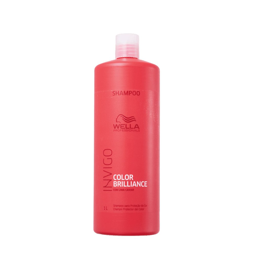 Kit Wella Professionals Invigo Color Brilliance - Shampoo 1L (2 unidades) ÚNICO 2