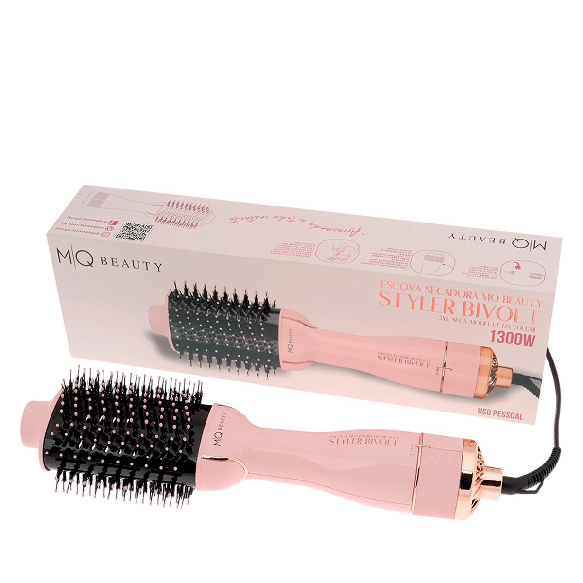 MQ Beauty Triscova 1300W 110V - Escova Secadora 110V 2