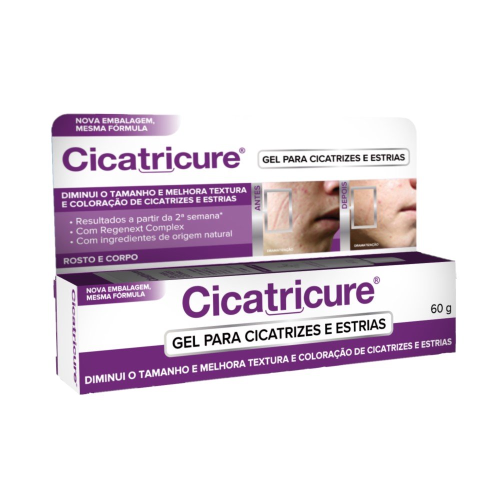 Cicatricure Gel para Cicatrizes e Estrias 30g 30g 1