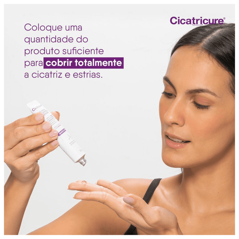 Cicatricure Gel para Cicatrizes e Estrias 30g 30g 2