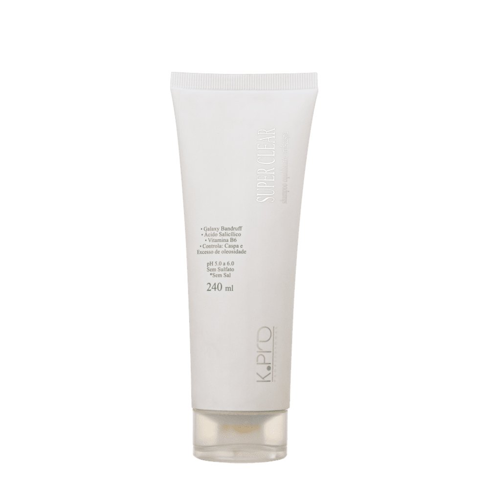 K.Pro Profissional Super Clear - Shampoo Anticaspa 240ml 240ml 1