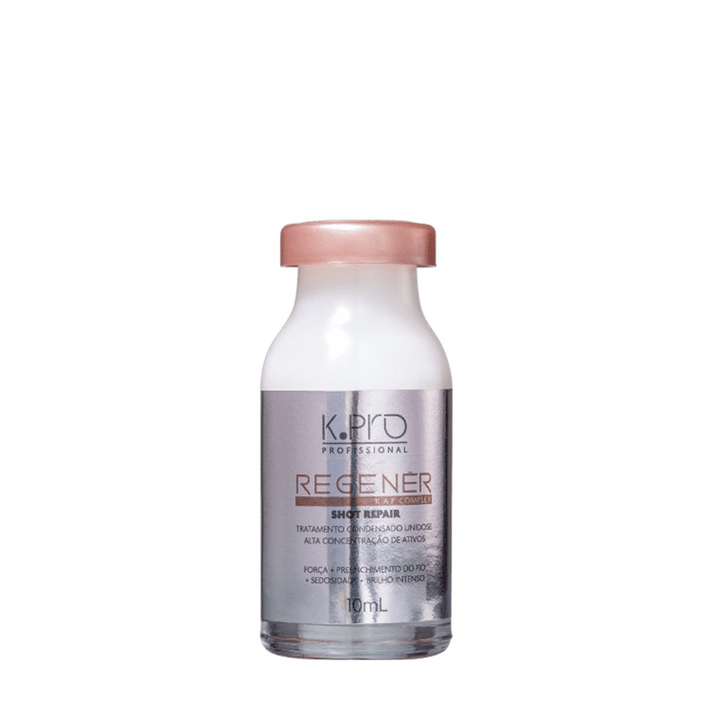 Kit K.Pro Profissional Regener Shot Repair - Ampola de Tratamento 10ml (3 unidades) ÚNICO 2