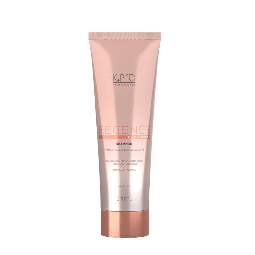 Kit K.Pro Profissional Regener Shampoo Condicionador e Balm Leave-in (3 Produtos) ÚNICO 3