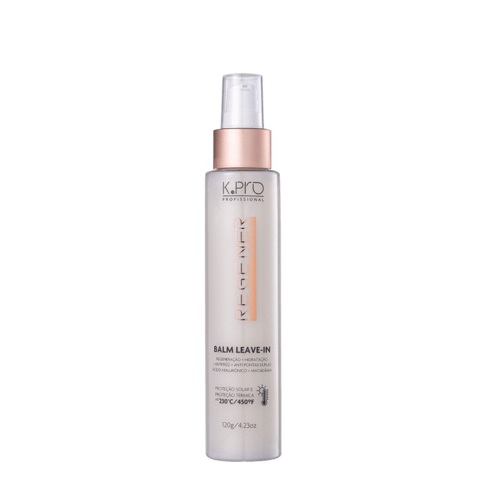 Kit K.Pro Profissional Regener Shampoo Condicionador e Balm Leave-in (3 Produtos) ÚNICO 4