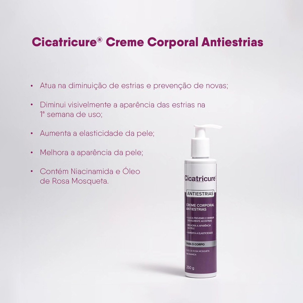 Kit Cicatricure Antiestrias e Agua Micelar (2 produtos) ÚNICO 3